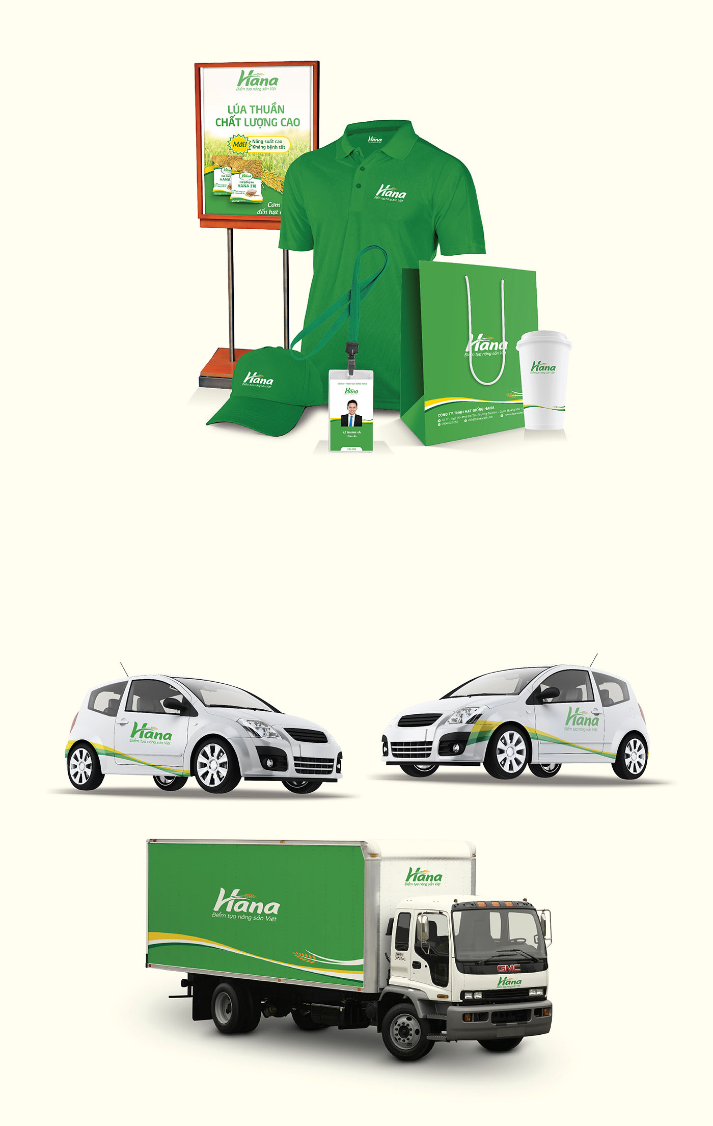 HANA - Thiết kế logo và nhận diện thương hiệu HANA